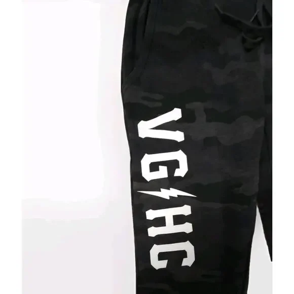 VIOLENT GENTLEMEN SWEATPANTS JOGGERS Camoflauge Size Small